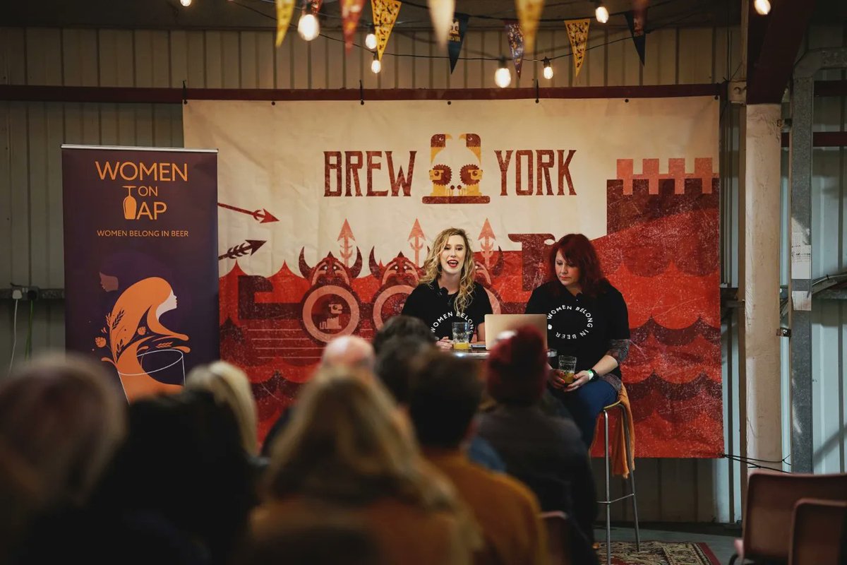 womenontap's tweet photo. ๐ช๐ฃ๏ธ WOT IN THE WILD ๐ฃ๏ธ๐ช
Back in April, before #WOTFESTSIX hit, we were delighted to be invited to speak @brewyorkbeer Sixth Birthday Brewery Bash.
We had a blast! ๐
Thanks to Brew York for having us and to everyone who came to listen and take action ๐
๐ธ @totalcurtis ๐ป https://t.co/yc6HKfH6ym
