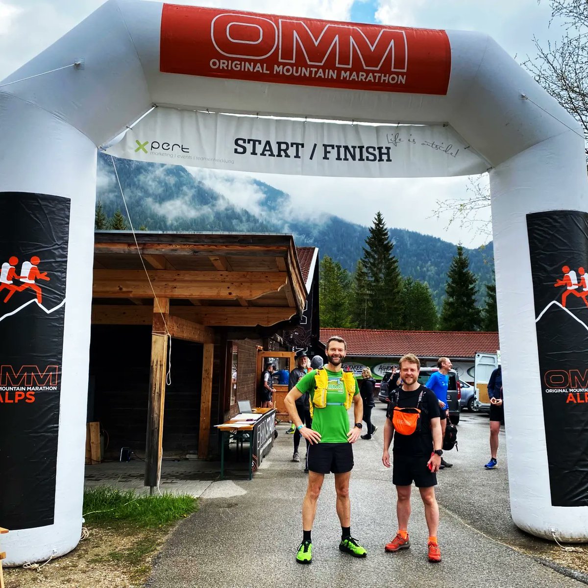 MoorlandsAc's tweet photo. Staffs Moorlands runners Ben Williams and Matt Statham have just returned from representing the club in Austria for the Alpine version of the infamous OMM (Original Mountain Marathon) - what an incredible achievement 👏 https://t.co/4bNq6jo4GB