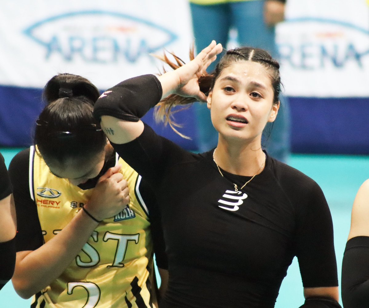 mjustinefn's tweet photo. YSA SOFTIE π₯Ήβπ» Well fought fame bb congraaaatsss HAPPY TEARS!!! ~ @ysajimenez_
#UAAPSeason84 #UAAPWomensVolleyball #USTvsADMU #GoUSTe https://t.co/DT5atShPi4