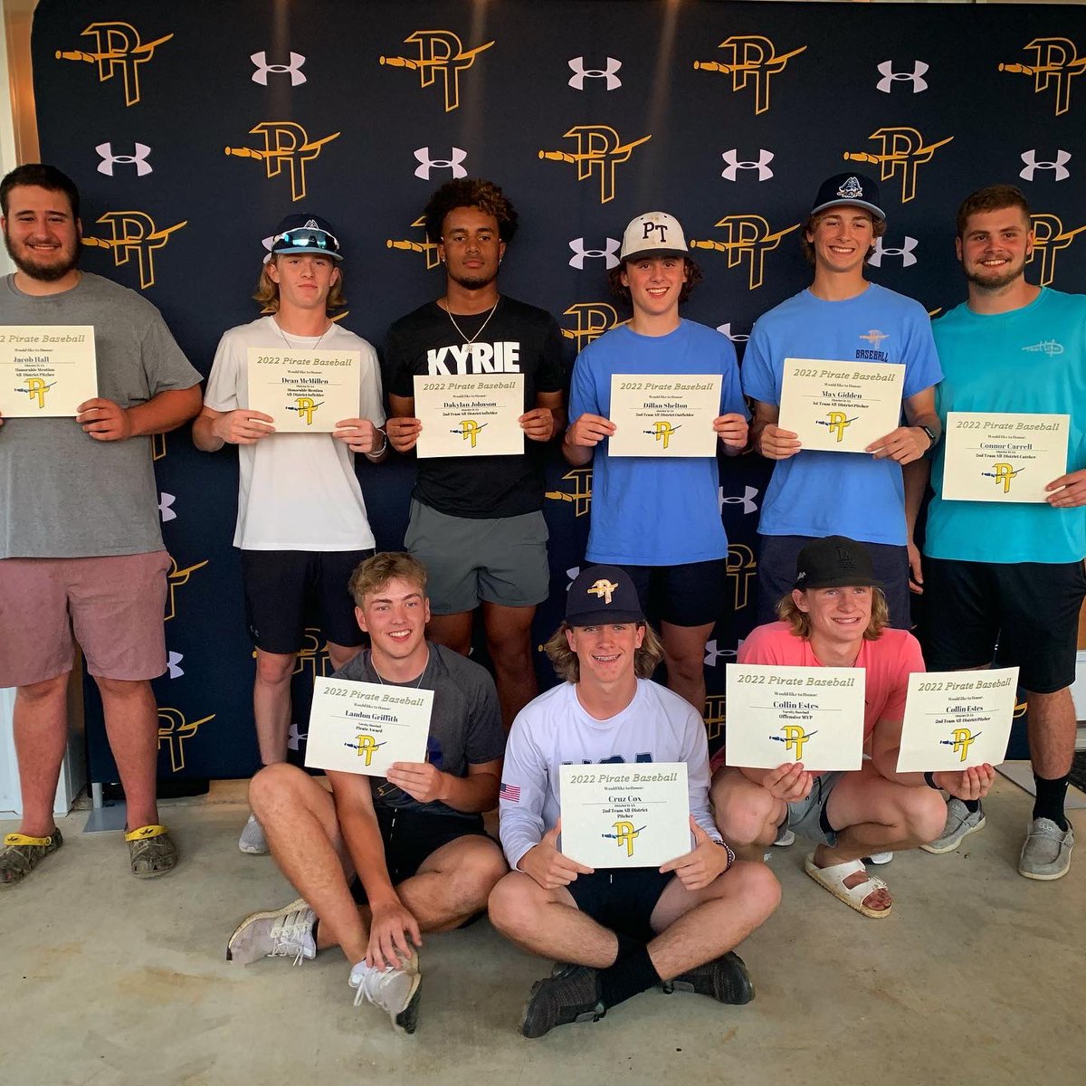 Proud of our Pirates!! All District Honors!! Dean received Honorable Mention All District Infielder! Our baseball season is officially over, until next year!! 💙☠️💛⚾️ Pirates Fight, Never Die🏴‍☠️<a href="/Dean__/">Dean McMillen</a>
