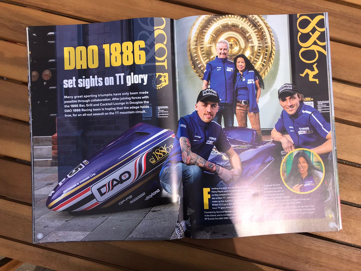 team45racing's tweet photo. Thanks to @ttracesofficial #roadracemagazine for a great write up! 1 week on Saturday the manx roads will close, we'll get that tap on the shoulder &amp; away we gooooo!🇮🇲 Who's coming? #ttracesofficial #IOMTT #3wheelingtt https://t.co/usULpAq0oq