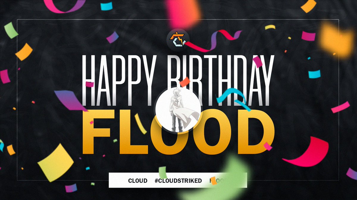 ⛈️| Wishing <a href="/FloodFNN/">Flood</a> a very happy birthday from the Cloud family.