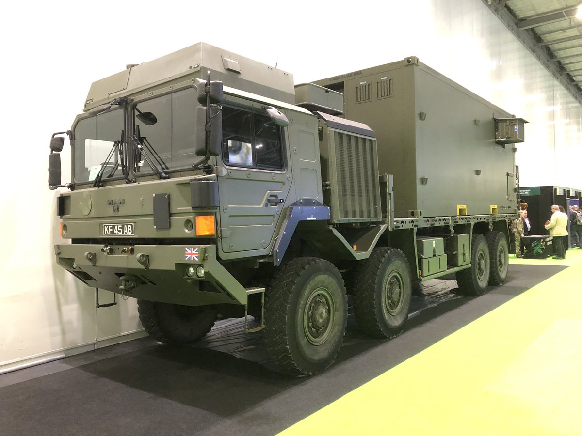 FatherFantaskis's tweet photo. Fantastic welcome and hosting from 135 Geographic Sq RE, @GEOBusinessShow this morning. Their #MapProduction facility from an ISO #container mounted on a #MAN truck was something else. @thinkdefence @sappergeologist #geobiz https://t.co/dbaL8twIcD