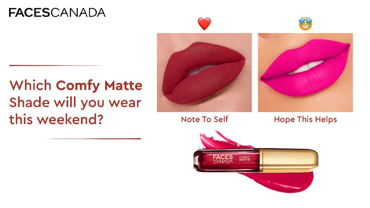 FACES Canada tweet media