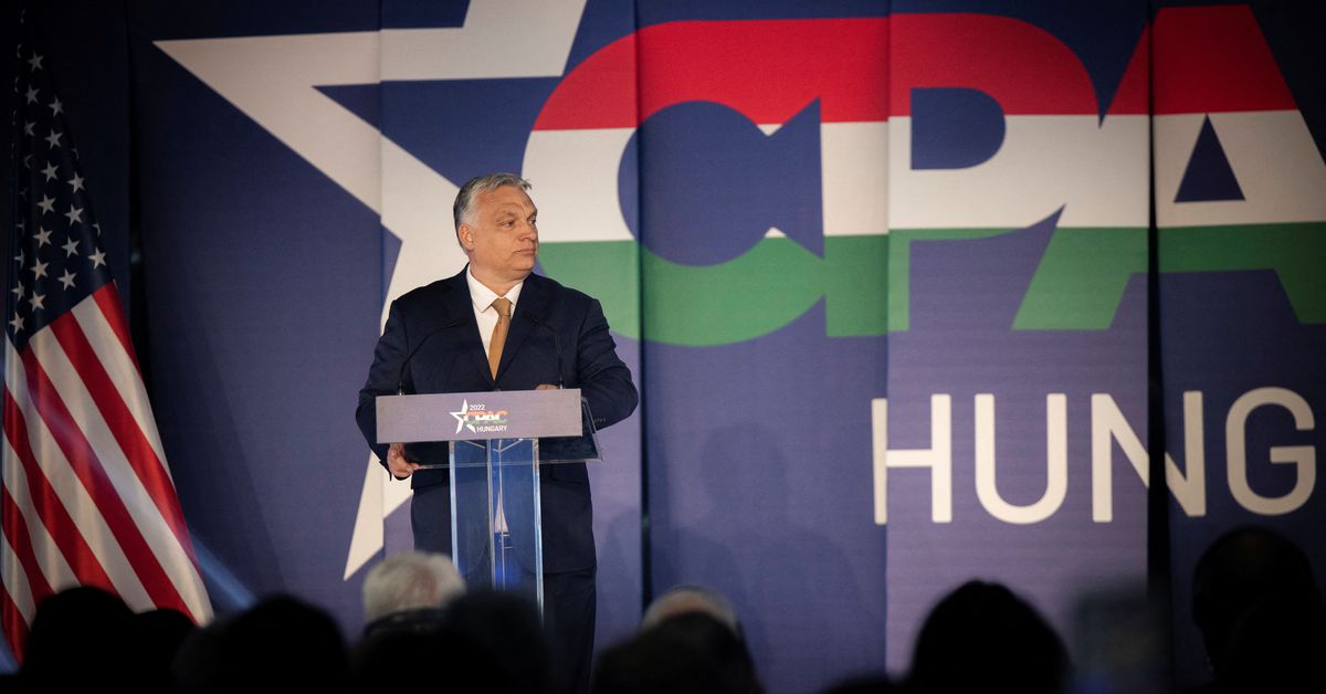 Orban tells CPAC conservatives in Europe, U.S. must align "troops" for 2024 votes reut.rs/39zKGrk