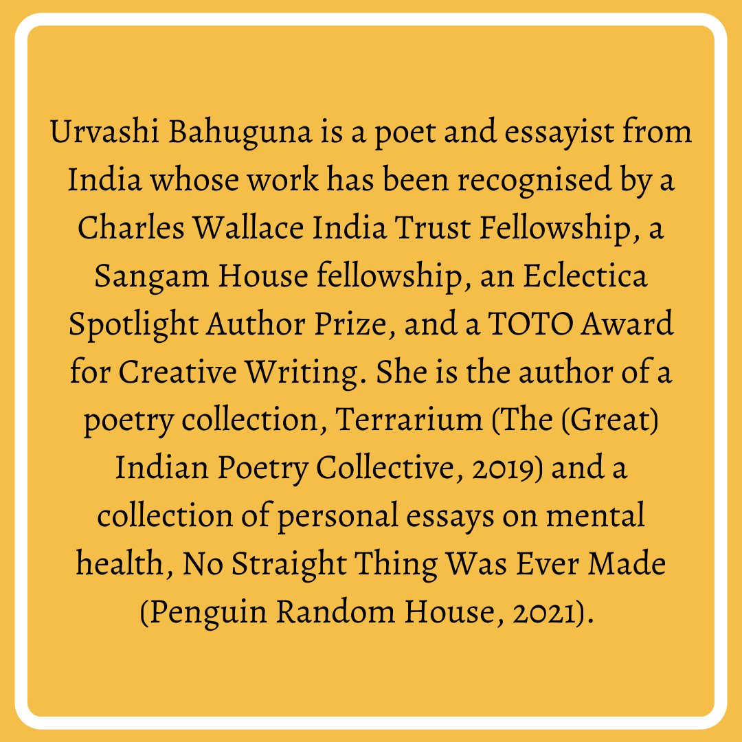 themakespace_'s tweet photo. Each month with the "Talking Shop" series, we talk to other artists about their creative processes. 
@aditiwriterly will be in conversation with @UrvashiBahuguna at 9 AM tomorrow about the craft, process, and vulnerability in storytelling.

Everyone can join in, link in bio! https://t.co/wNqdpZrNrL