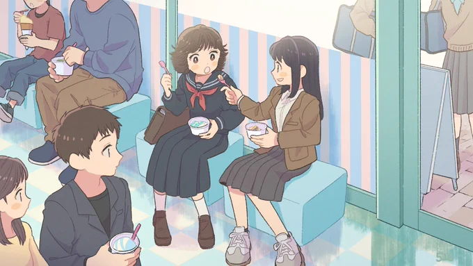昭和JKちゃんと令和JKちゃん 
