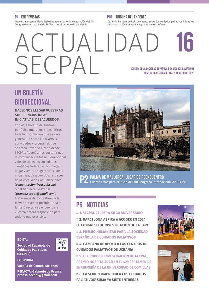 secpal_'s tweet photo. 📰 Ya está disponible un nuevo número del boletín #ActualidadSECPAL, dedicado especialmente al congreso @secpal2022palma. Incluye entrevistas a @llagos71 y #MaríaNabal y una tribuna de @CAQMReconforte sobre el cuento 'Zazá y la historia de Rui' 👇

🔗➡️ https://t.co/x9kwoEI7gN https://t.co/ozRlFKBi3Q