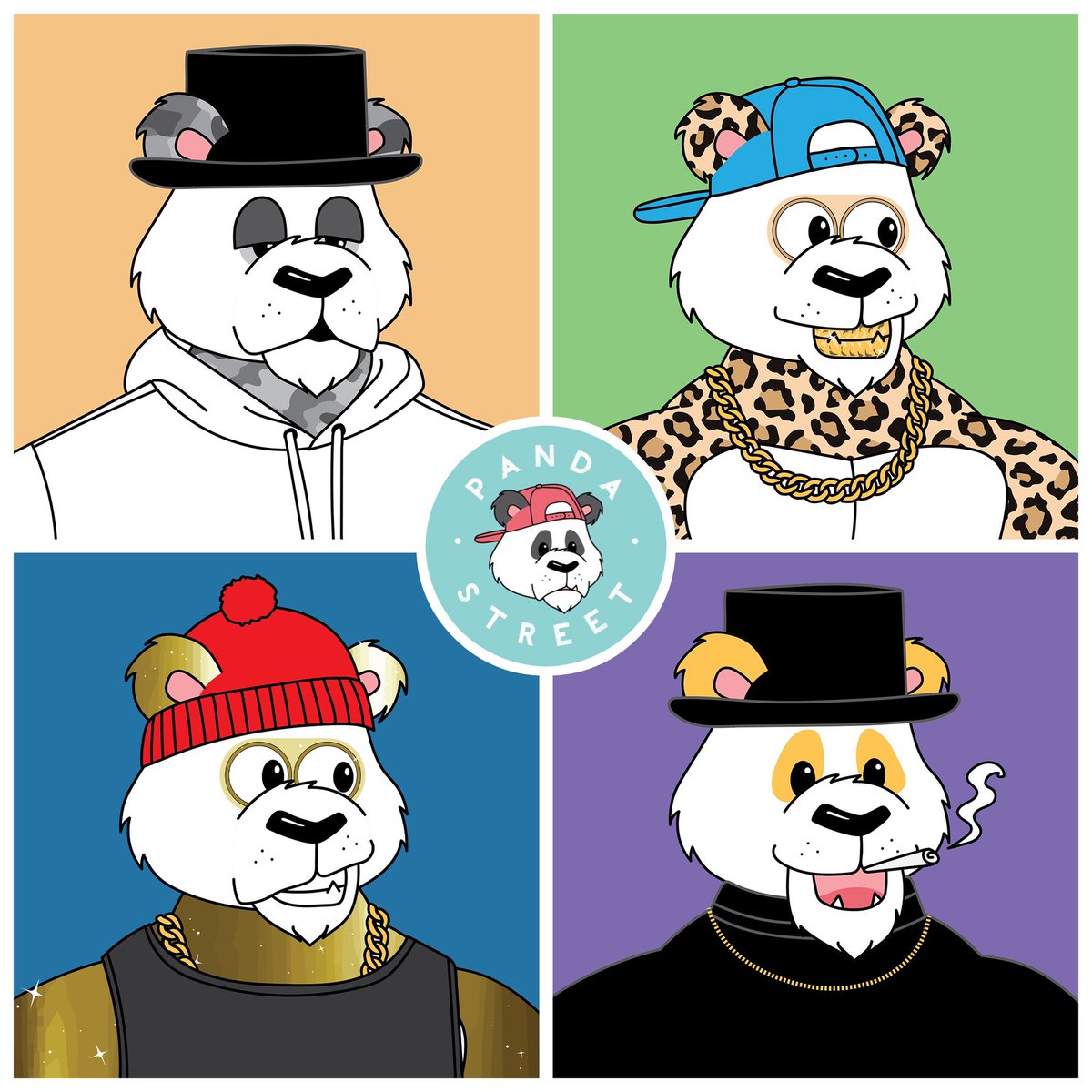 BenoRidez's tweet photo. @trippinapes @PandaStreetNFT #Bambooo https://t.co/WKEaezCCcC
