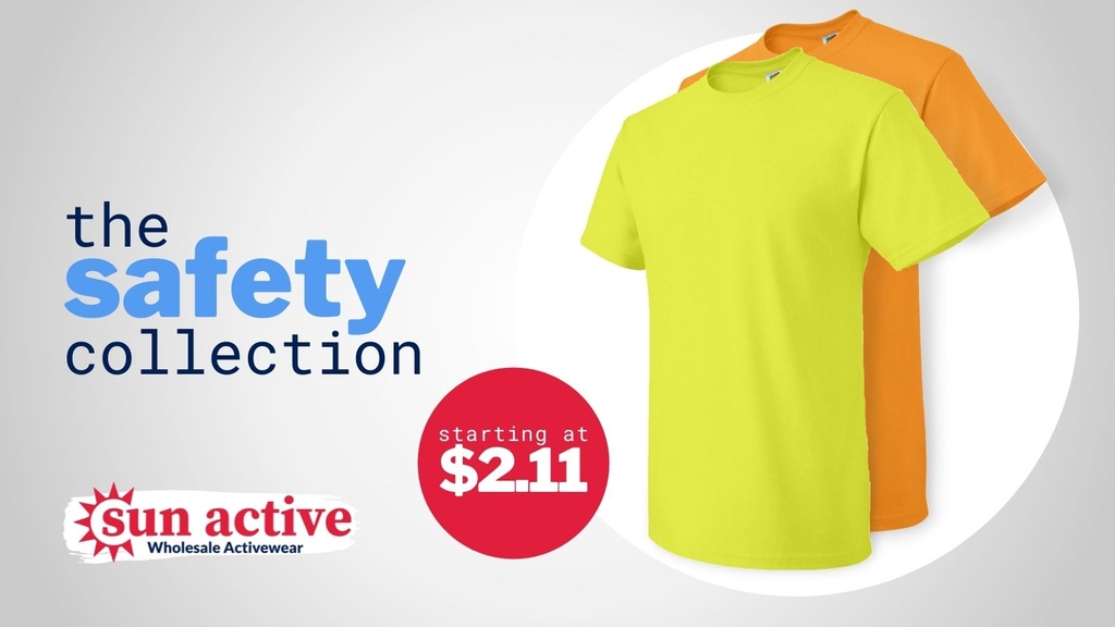 SunActiveInc's tweet photo. Wholesale blank Fruit of the Loom® unisex t-shirts in safety colors.
👆 LINK IN BIO
🌐 https://t.co/lu3f3QS2KO
📲 (213) 741-9353
-
#SunActiveBrand #SafetyGreen #SafetyOrange #JerzeesApparel #FruitActivewear #ActivewearFashion #WholesaleApparel #BlankApparel https://t.co/9Gr9GMxNbs