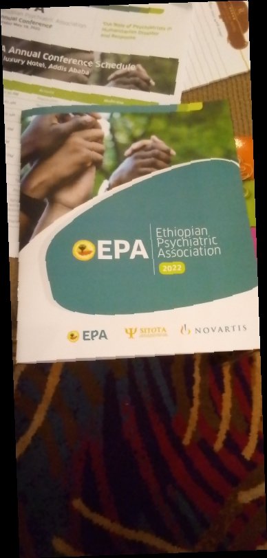 Djibril_Moussa1's tweet photo. Attending this conference on Psychiatrist response to MHPSS response in Ethiopia and preparing trainees for understanding trauma, resiliency and competent and evidence based mental health  care in complex humanitarian emergencies #MPHSS https://t.co/8j2oLJeUO7
