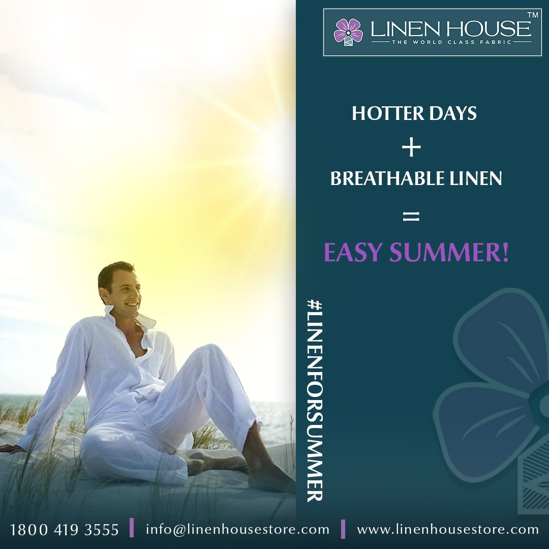 house_linen's tweet photo. Summers without breezy and absorbent Linen sound tiring. Which is why Linen House is here with a summer collection all round the year. Explore to get your favourite Linen before the heat gets to you.
Buy online at https://t.co/SZO0chJgK9
#linenhouse #bestquality #linensarees https://t.co/9pF9vLhsDD