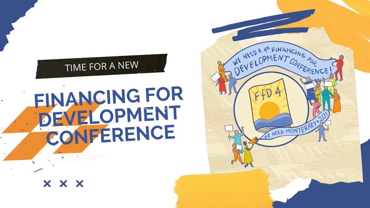We cannot wait! 📢We urge member states to agree to a new FfD conference to ensure a new global consensus on an economic architecture that works for people &amp; 🌍 Share &amp; RT this video tagging your government officials! youtu.be/l7axxcWneBw  #FfD4