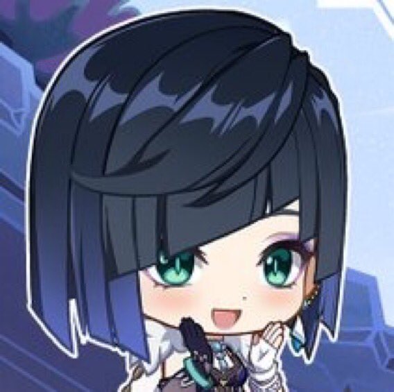 boredmiso's tweet photo. YELAN CHIBI ART https://t.co/zS33bLGGeW