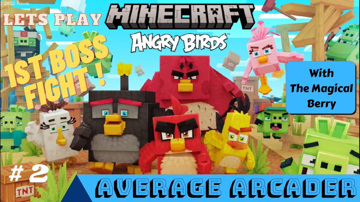 averagearcader's tweet photo. Here's our 2nd episode of our let's play of Angry Birds By @OrevilleStudios the world they created looks absolutely amazing
 https://t.co/iqosvOPJpg https://t.co/HAMAZkG0mB