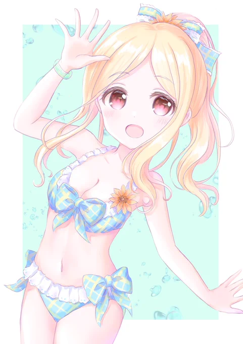 聖ちゃんの応援企画にお声がけ頂きました☺️前回は冬の聖ちゃんを描いたので、今回は夏の聖ちゃん!🐠色んなヘアアレンジの聖ちゃんも見てみたいですね!そして、聖ちゃんの歌声が是非聴けますように…!!
#望月聖
#望月聖の魅力おもち寄り
#望月聖の歌声はきっと届く 