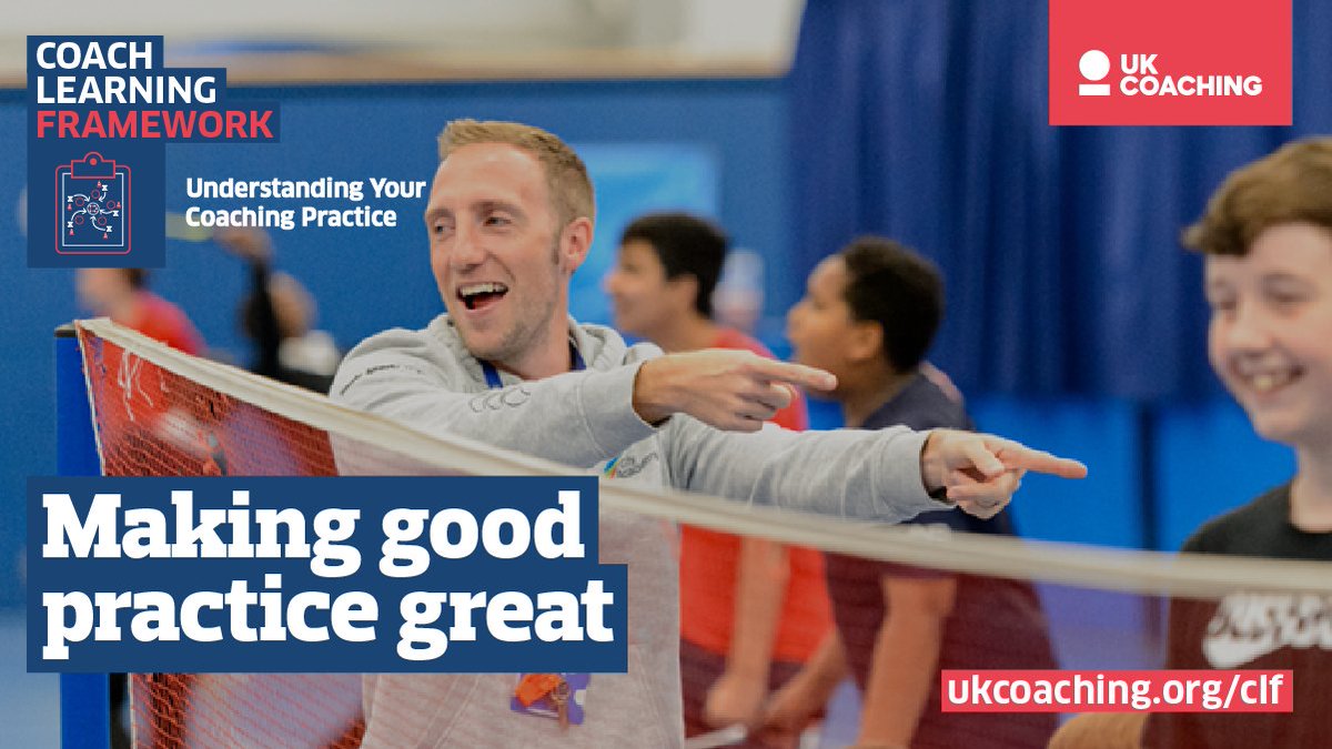 Your coaching practice underpins your sessions &amp; is a critical component in ensuring that you create a supportive environment for everyone you coach

In this theme of the Coach Learning Framework you'll find tons of resources to help you improve 👉 bit.ly/3swfdwS