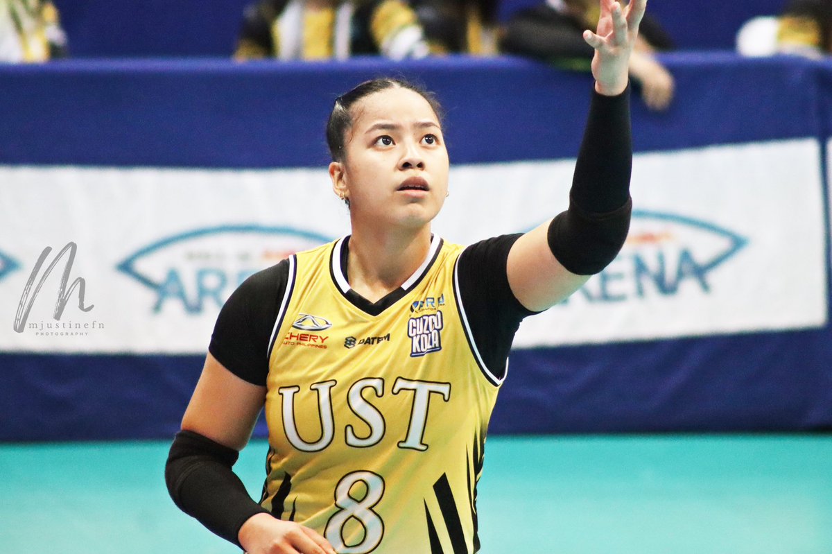 mjustinefn's tweet photo. Kumapit, lumaban, PUSONG TIGRE ANG NANAIG βπ»π @eyalaureee
#UAAPSeason84 #UAAPWomensVolleyball #USTvsADMU #GoUSTe https://t.co/L4lE2DJBc1