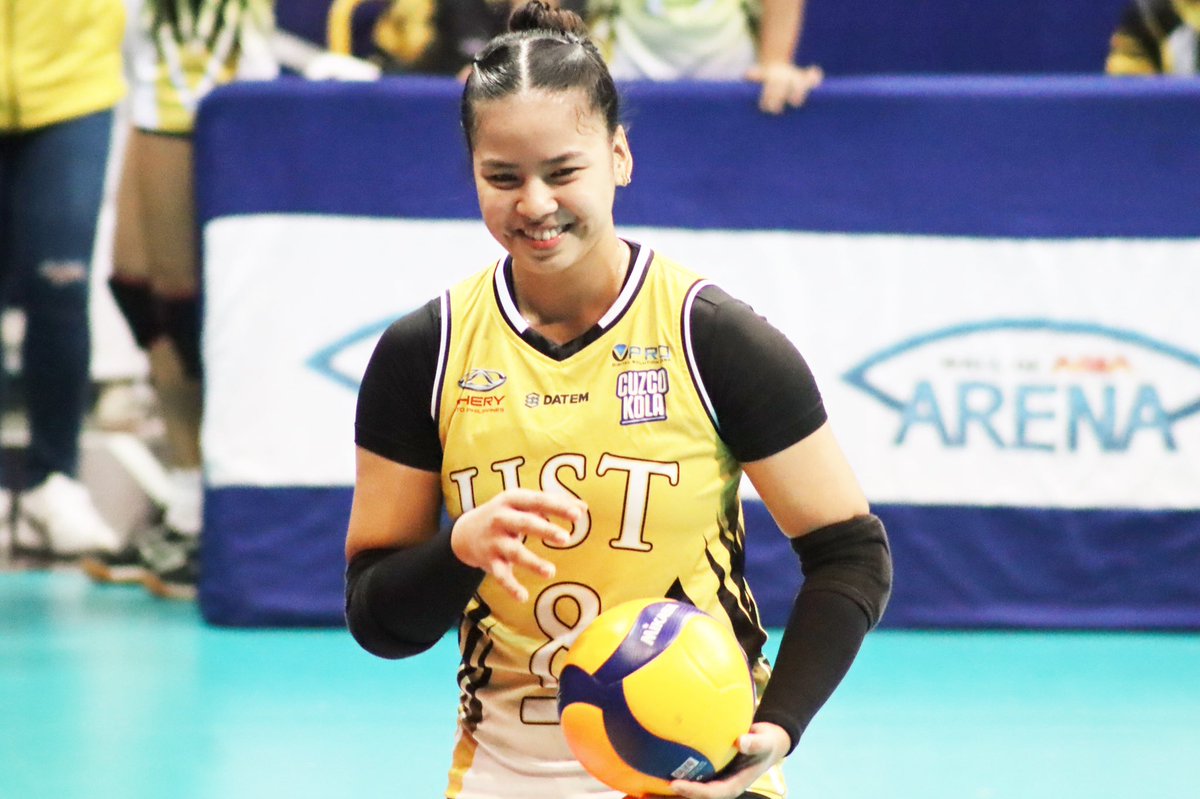mjustinefn's tweet photo. Kumapit, lumaban, PUSONG TIGRE ANG NANAIG βπ»π @eyalaureee
#UAAPSeason84 #UAAPWomensVolleyball #USTvsADMU #GoUSTe https://t.co/L4lE2DJBc1
