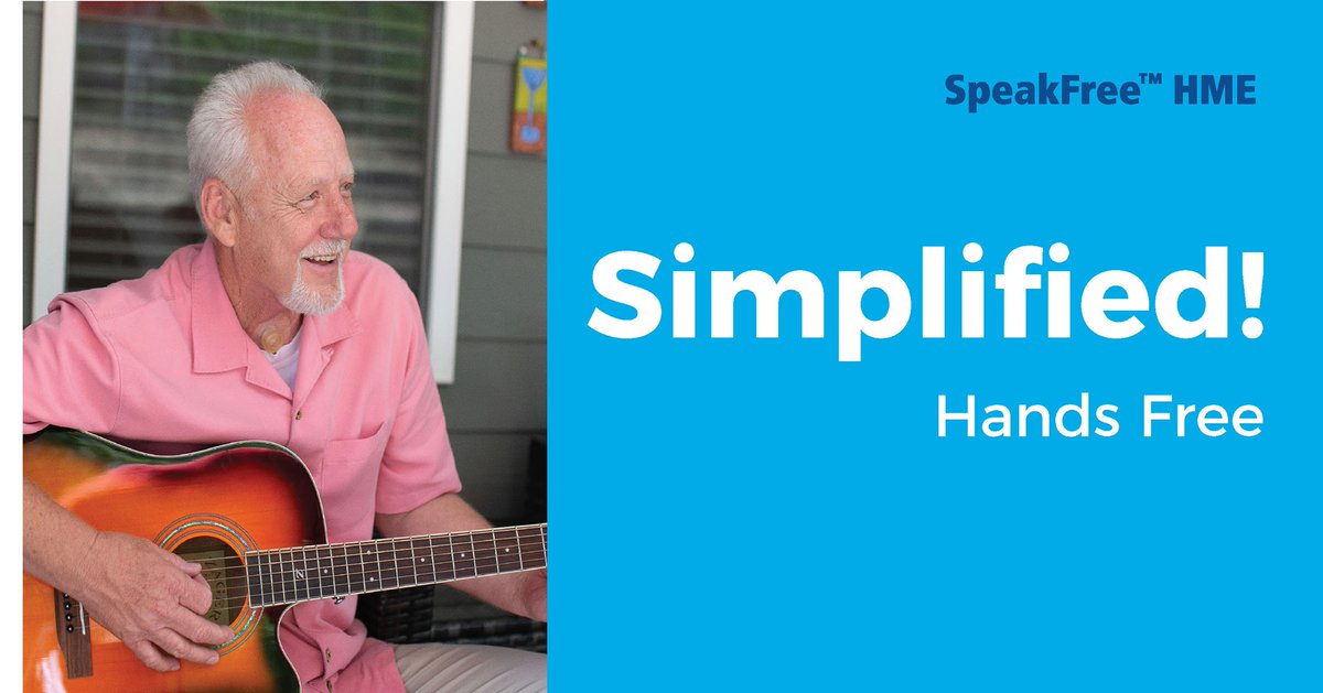 InhealthT's tweet photo. The Blom-Singer® #SpeakFree™ HME #Hands-Free Valve with ClassicFlow® and EasyFlow® #HMEs. Two flow options to make breathing easier, whatever your daytime activity or lifestyle. Choose your flow and go! To learn more, visit https://t.co/I0SOEQTGjK #InHealthTechnologies https://t.co/Mqs4lE00Yv
