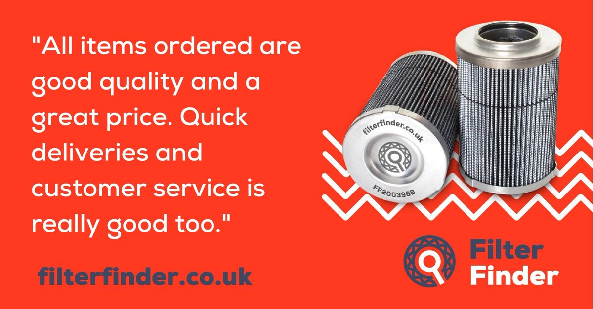 FilterFinder (@filter_finder) on Twitter photo Positive feedback from customers gives us such a boost! We're very proud of our fantastic <a href="/Trustpilot/">Trustpilot</a> rating and love to hear how we're doing! 🎉 Positive feedback from customers gives us such a boost! We're very proud of our fantastic <a href="/Trustpilot/">Trustpilot</a> rating and love to hear how we're doing! 🎉