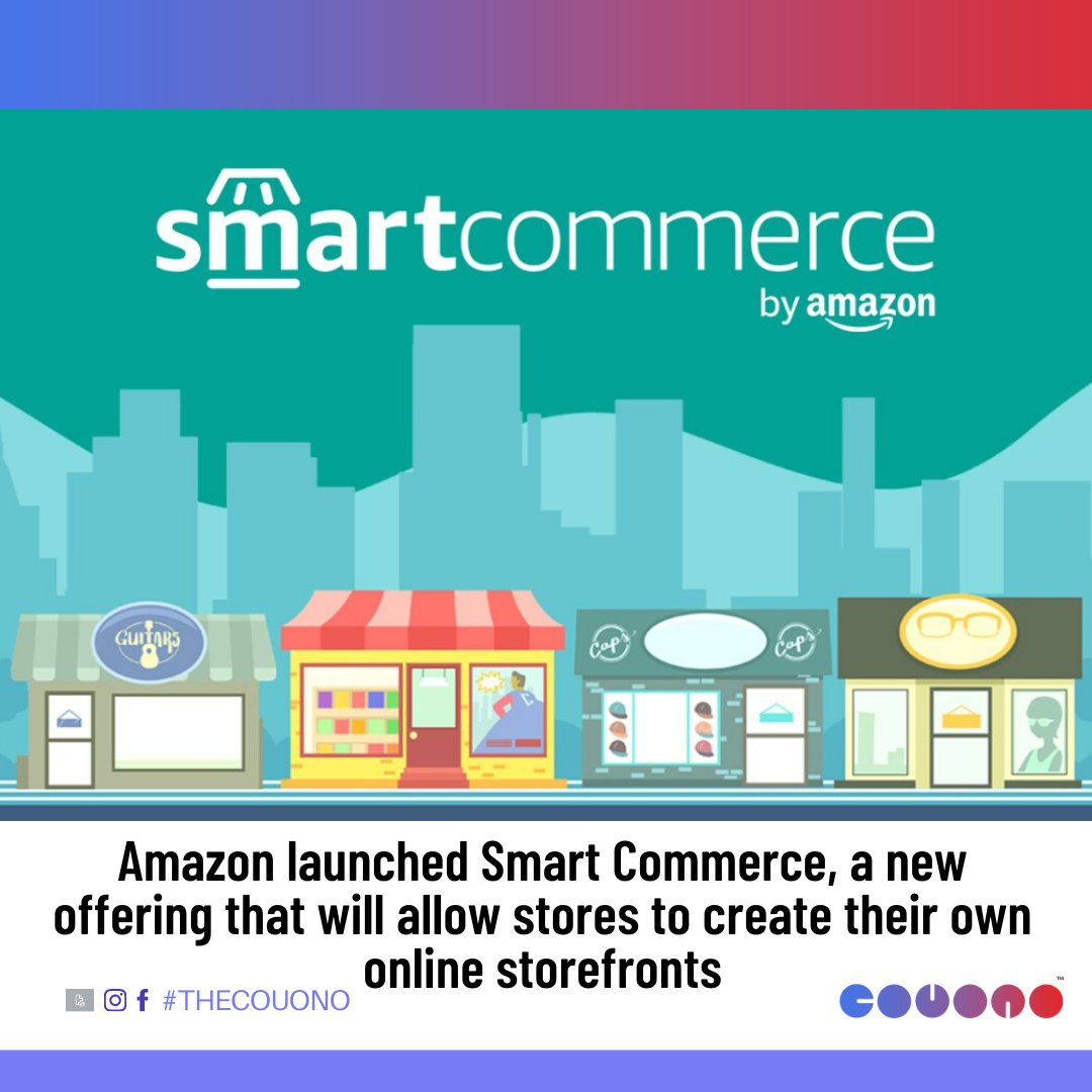thecouono's tweet photo. The new offering is built atop Smart Stores, another program amazon had launched two years ago to help neighborhood outlets serve their walk-in customers.  #couono #startups #startupnews #amazon https://t.co/SvRYPOoCin