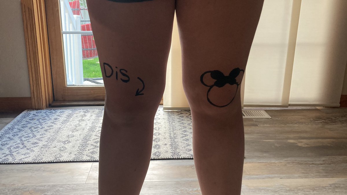 CecilyLichty's tweet photo. Disney day at school  had to get creative https://t.co/DD6PRiQU9K