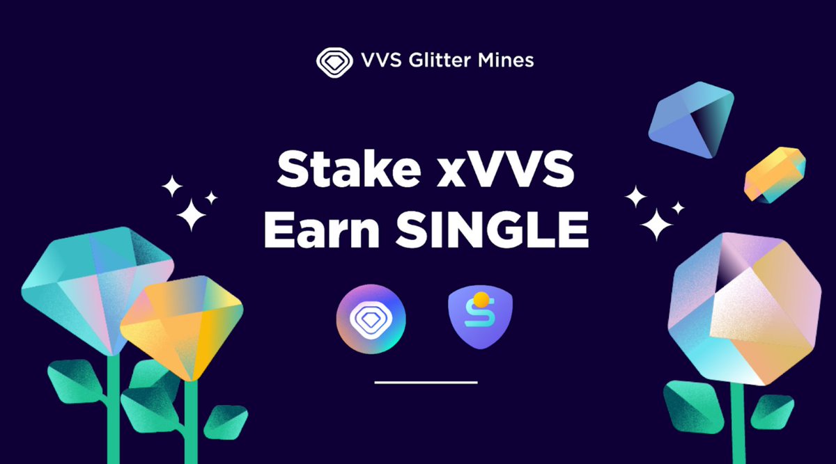 VVS_finance's tweet photo. We can't get enough of $SINGLE!🔥
 
Our partnership with @single_finance continues strong, and we have extended our $SINGLE mine and farms for another 30 days! 

The current Glitter mine will end in a few hours; remember to unstake and restake to the new one!

Happy mining!💎💎⛏️ https://t.co/rnKYgauaMm