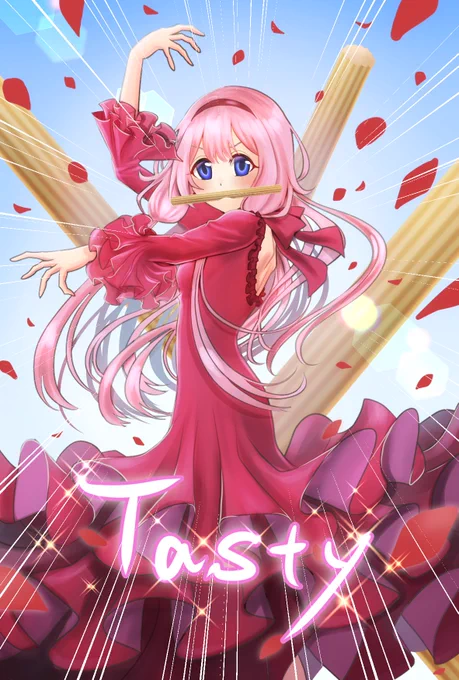 #描くンゴ 
チュロス差分 