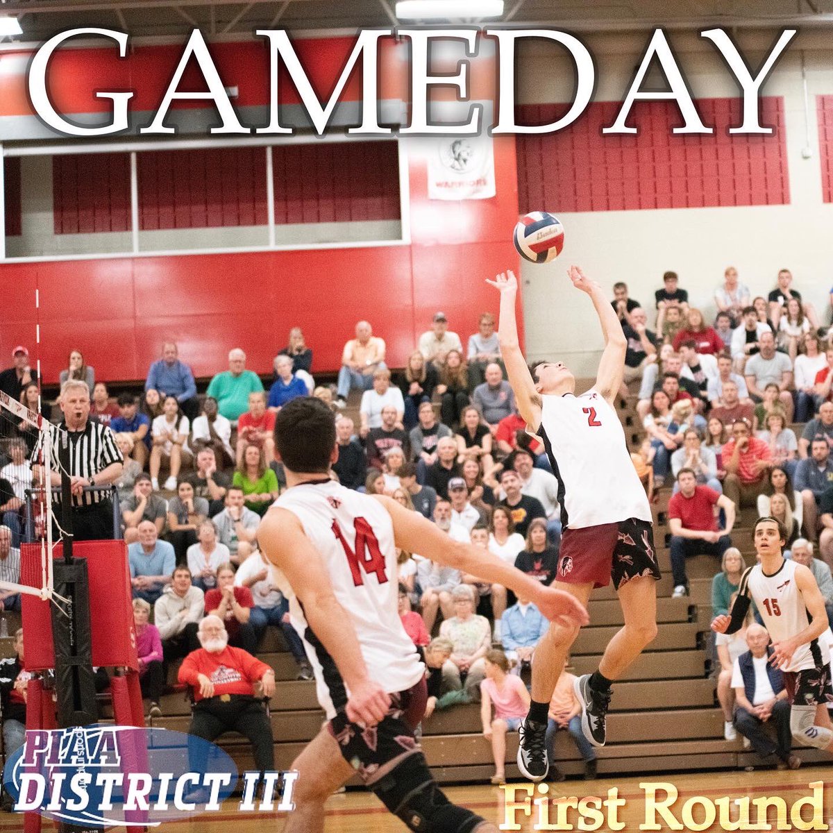 warwick_boys's tweet photo. ✅Section Champs
✅ League Champs
⁉️Districts ⁉️

🆚 Carlisle
⏰ 7pm
📍 Lititz

#warwickvball #packthehouse https://t.co/9iK4R3qms4