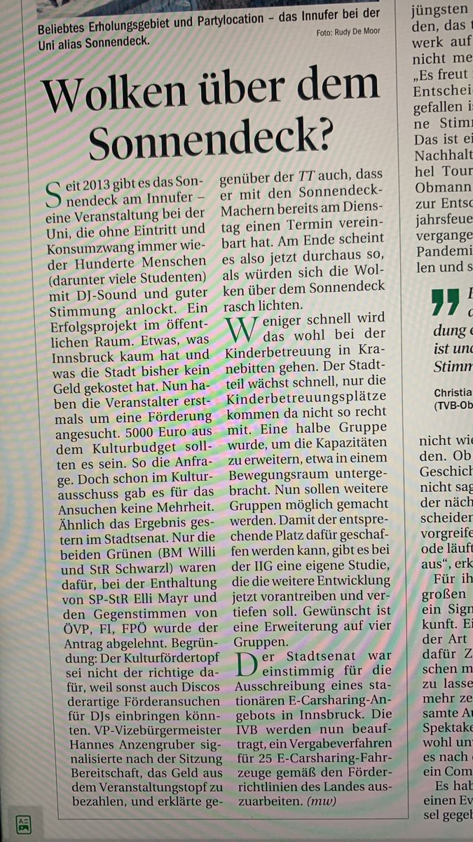 Was ist der Unterschied zwischen einem DJ und einer Opernsängerin? 
Beide machen Musik, das eine wird als Kultur gefördert, das andere nicht. 
Auch Clubkultur ist Kultur!
Heute in det TT: