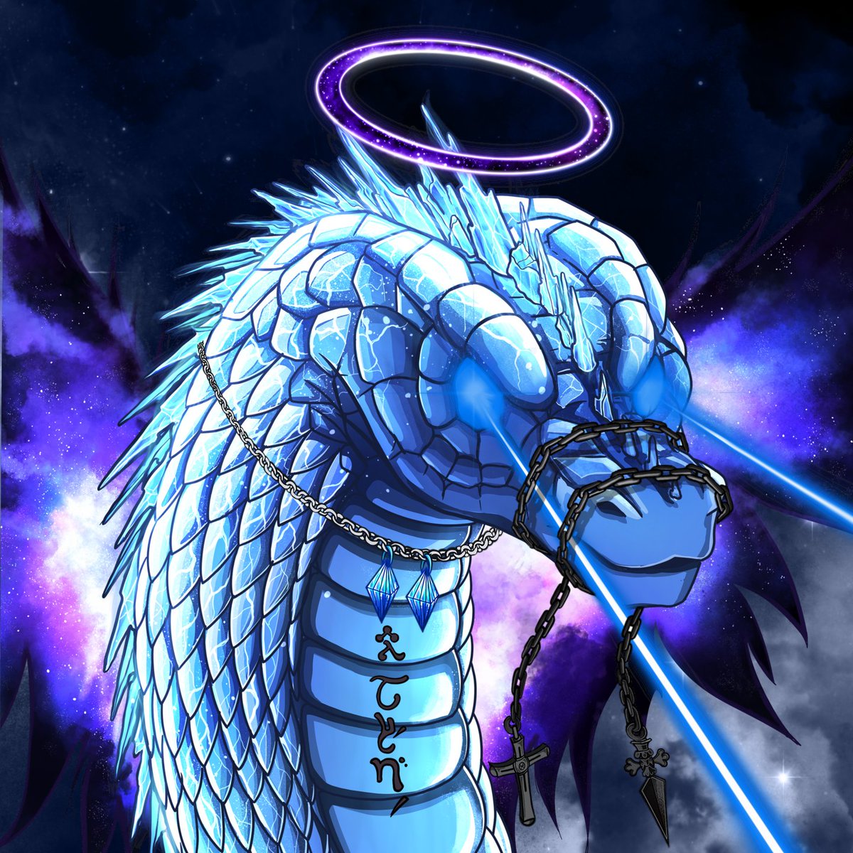Elevated_Status's tweet photo. @CodyNFTs @InfinitySerps doing shit no other NFT does in #SOL including customization of your NFT traits in the Molting Shop and in the next couple days open up the Raffle "Melting Pot" which has 5 #SAC, 5 #Astrals, 1 #CET, 3 #DegenDojo, #DefiPirates, #Bitmon + more ready for $ICE burning https://t.co/tH2XD09RdL