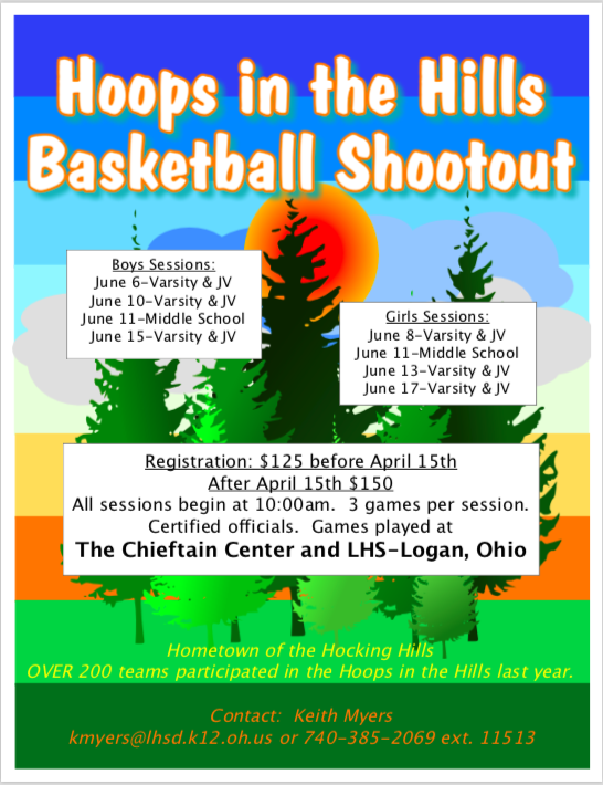 June 6- One Varsity Boys Spot
June 11 - One Middle School Boys spot