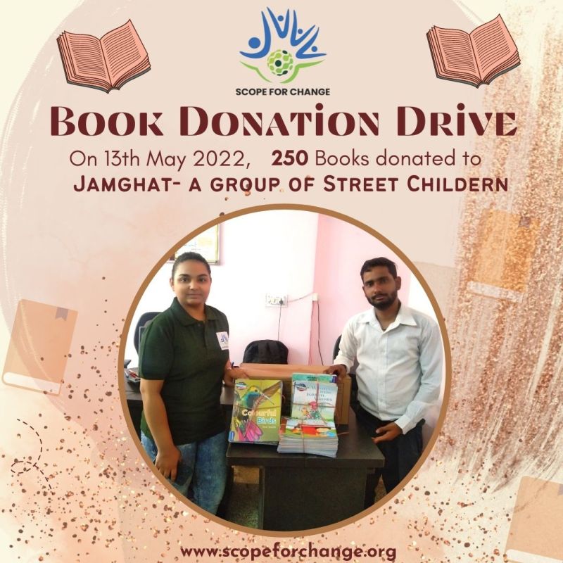 ScopeChange's tweet photo. Scope For Change - Non-Profit has taken another leap under the 𝐆𝐲𝐚𝐚𝐧 𝐆𝐚𝐧𝐠𝐚 project, by donating 250 𝐬𝐭𝐨𝐫𝐲𝐛𝐨𝐨𝐤𝐬 to Jamghat NGO.
#change #people #help #sfc #project #kids #books #education #teaching #storytelling #scopeforchange https://t.co/Y49fk9QX4I
