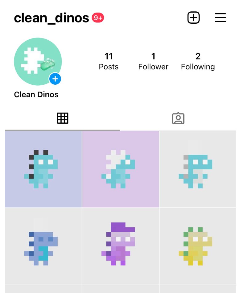 CleanDinos's tweet image. Make sure to follow us on @instagram as well.

here : instagram.com/clean_dinos/

#tinydinos #cleandinos #rawr #nft #CC0 #CC0summer #omnichain #web3 #wagmi@