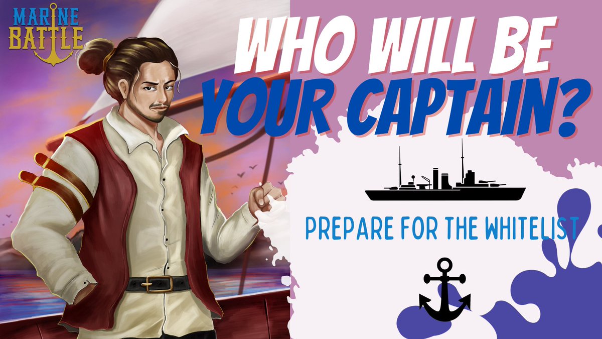 Our WHITEPAPER is OUT: bit.ly/3yxI47H 🔥

🚢WHO WILL BE YOUR CAPTAIN?🚢

🔱 2x PROMO CARDS GIVEAWAY 

⚓️ FOLLOW US
⚓️ LIKE&amp;RETWEET

🌊GET READY FOR THE WHITELIST!🌊

#NFTs #NFTGiveaway #WAXP #playtoearn #P2E #NFTGame #cryptocurrency #GameFi #Metaverse