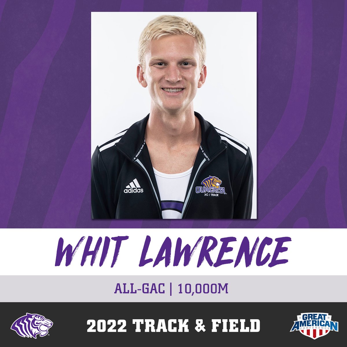 OuachitaTigers's tweet photo. 3 of 3.... Congrats to our All-GAC men's track performers. First full competitive season coming in 2023! 

@OuachitaXC #BringYourRoar #theGAC https://t.co/zNG1aXJd6q