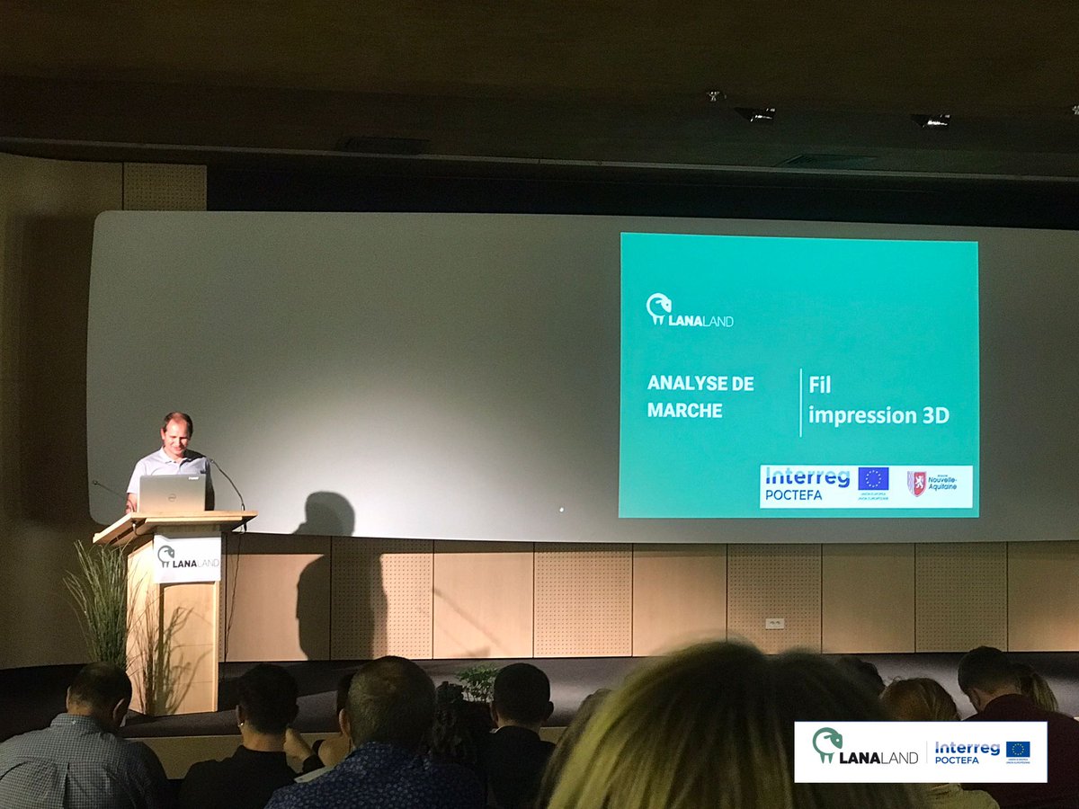 lanaland_eu's tweet photo. Goizeko saioa maitzeko 3Dharia prototipoaren merkatu azterketa azalduko du Pierre-Michel Etcheverry-k, CCI Bayonne-ko ordezkariak.
#POCTEFA https://t.co/0YvZAPmRYd