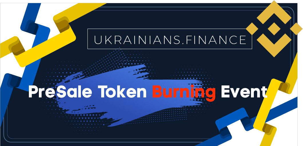 ukrainiansfi's tweet photo. $UKN #PreSale Burning:

Based in UkrainiansFinance's tokenomics design, 100% of unsold tokens in presale round will be sent to the black hole address which it's:

0x000000000000000000000000000000000000dead

#Bitcoin #StandWithUkraine️ #StandUpForUkraine #StandWithUkraineNOW #IDO https://t.co/7F0qs6OSGo