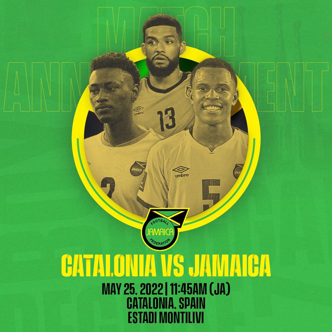 radiomarcabcn's tweet photo. 👀👉 Sortegem 5 entrades dobles per assistir al partit de #Futbol 
entre @FCF_CAT  i @jff_football  #Catalunya i #Jamaica
25 /05/22 Estadi de Montilivi Girona
Per participar has de seguir el nostre compte, donar-li al like 👍  i fer RT
Tens temps fins el 23-5. 10h
#FutbolCAT https://t.co/8pQsrvj5bn