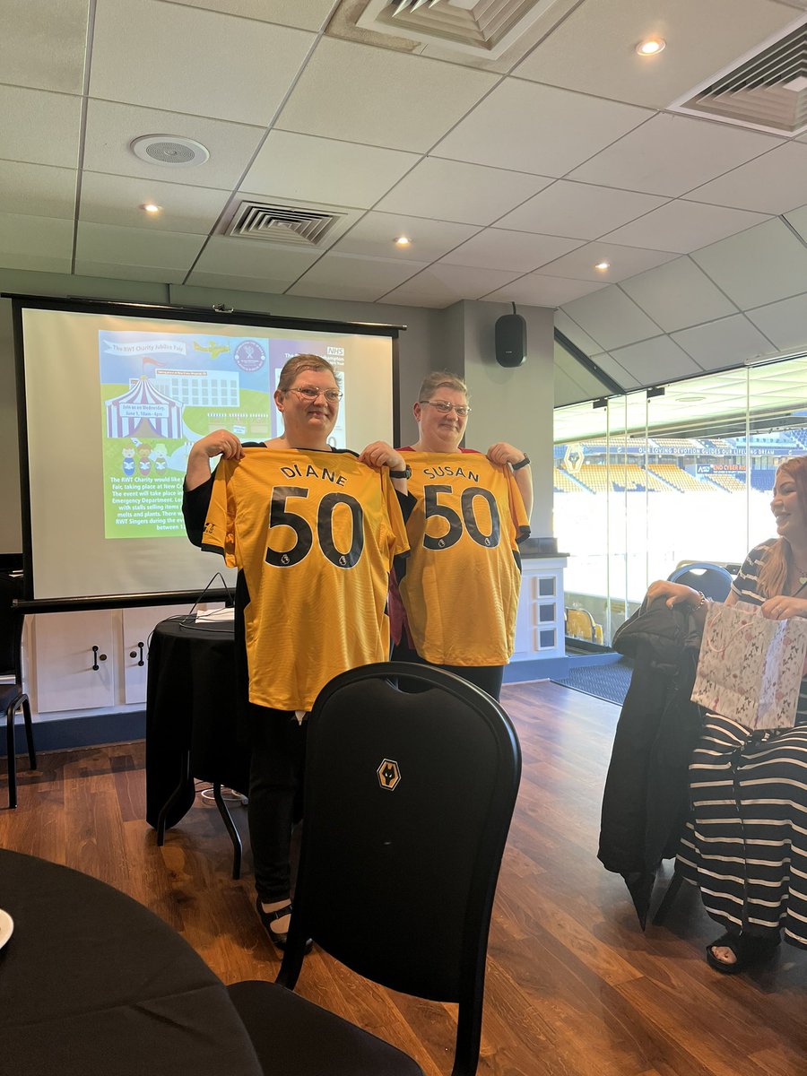 whytecm's tweet photo. Brilliant event at Molineux, listening to coproduction work that’s been happening @RWT_NHS in collaboration with @UniversityofWo1 Susan & Diane instrumental to this project. They got by the pitch & in the dugout @AnnMarieCannaby @debrahickman_ @AlisonDowling10 #coproductionRWT https://t.co/3AaCZ0SvRx