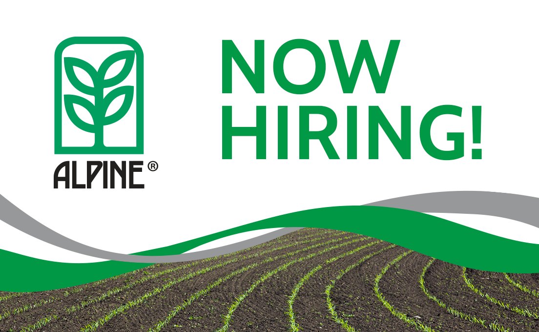 alpinepfl's tweet photo. Are you looking to join the #ALPINE team? We are looking for a District Sales Manager for Peace River Country in Alberta. Please contact @AlpineChad if interested in the position! #hiring #agsalesmanager
https://t.co/yETfcMqASv https://t.co/Bd7BKWg2FM