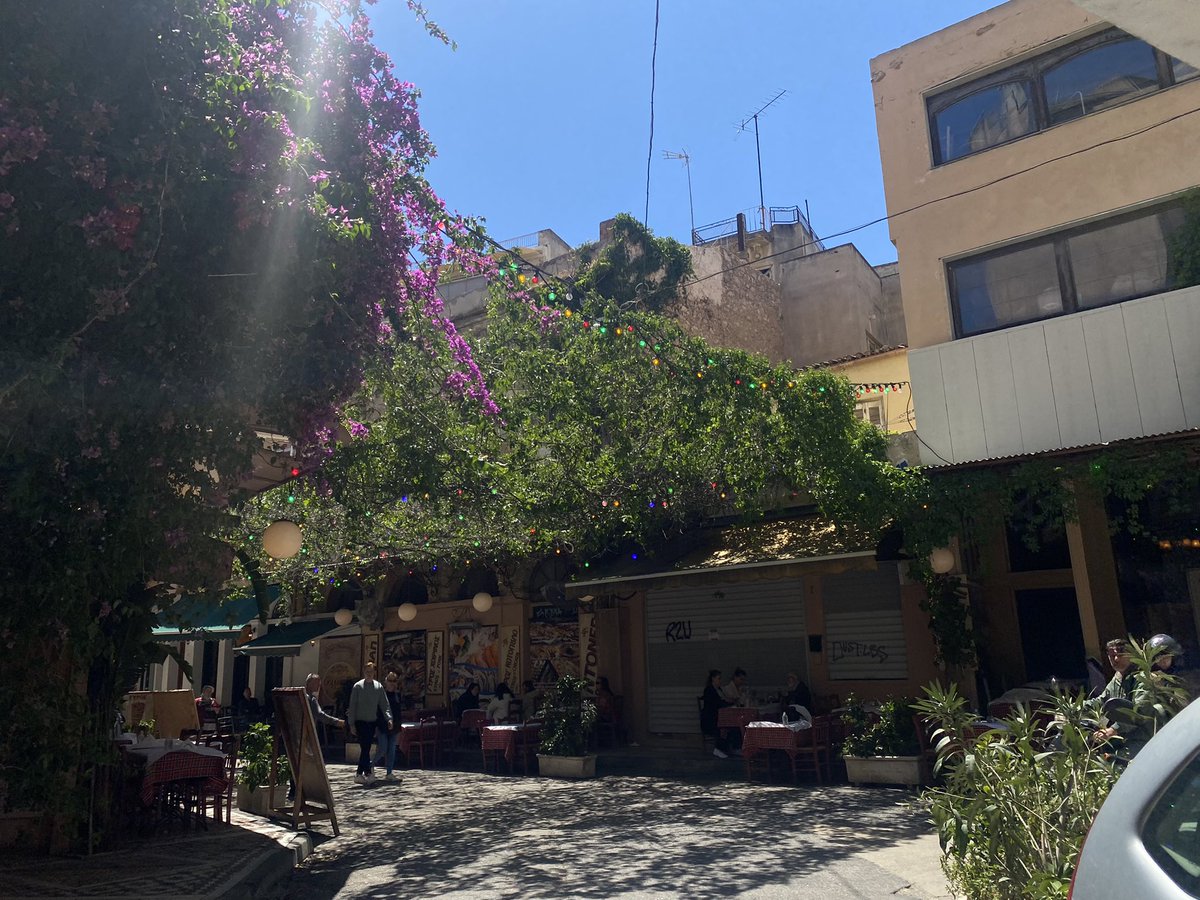 Mirna_Henryy's tweet photo. Bonjour from Athens. I think skipping sleep is worth it for this exceptionally beautiful and culturally rich city. Also the food 🤤.
#MingleWithMirna #MirnasLife https://t.co/eB42VMw5X7