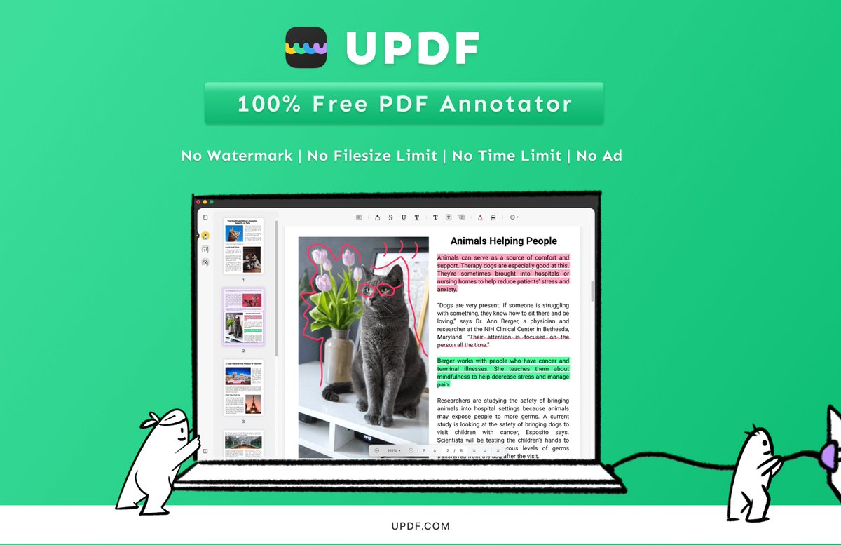 updfeditor's tweet image. 🔻Do you want to make annotations on PDF and then save the changed file without watermarks?
🤩Try UPDF - a truly free PDF annotator to annotate your PDF files.
🔶Learn how to annotate PDF on Mac in detail.👇
updf.com/mac/annotate-p…
#PDF  #pdftips #updf #pdfannotator