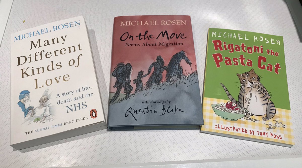 gardiner_julie's tweet photo. Prize winners identified for their fab art work coached by @CarolBainesArt at #oursltstudyday22 prizes the work of wonderful words man @MichaelRosenYes @CatrionaSLT @KarenJulieAllan @Glennetal @ONeillFiona @izyutley @alisonsinclair @GillEarl3 https://t.co/5I2Yetbni1