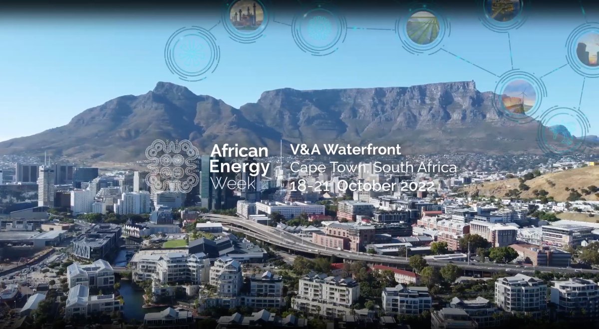 Real_AEW's tweet photo. African Energy Week 2022 places an emphasis on current global #energy affairs, gas as a key play and financing exploration. 🌍

Explore &amp; #invest in Africa’s Energy Future with us at AEW today! Visit https://t.co/EaD7L6Vvbk for more.🇿🇦 

➡️ 🔗 https://t.co/Qm1XjnDVeT | #AEWeek https://t.co/hlb3KbzNeR