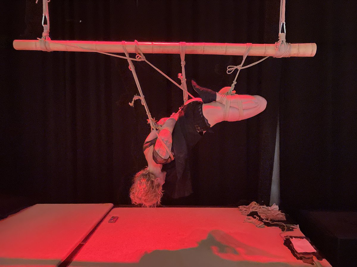 kaord_ropes's tweet photo. Eurix spring 2022 was awesome. I met many rope enthusiasts and nice people that I'm already looking forward the next one in Autumn.
Here, @DemydovaYulia tied by me, and exhausted after the experience
#shibari #kinbaku #shibarisuspension #eurix https://t.co/NexVaXUPQZ