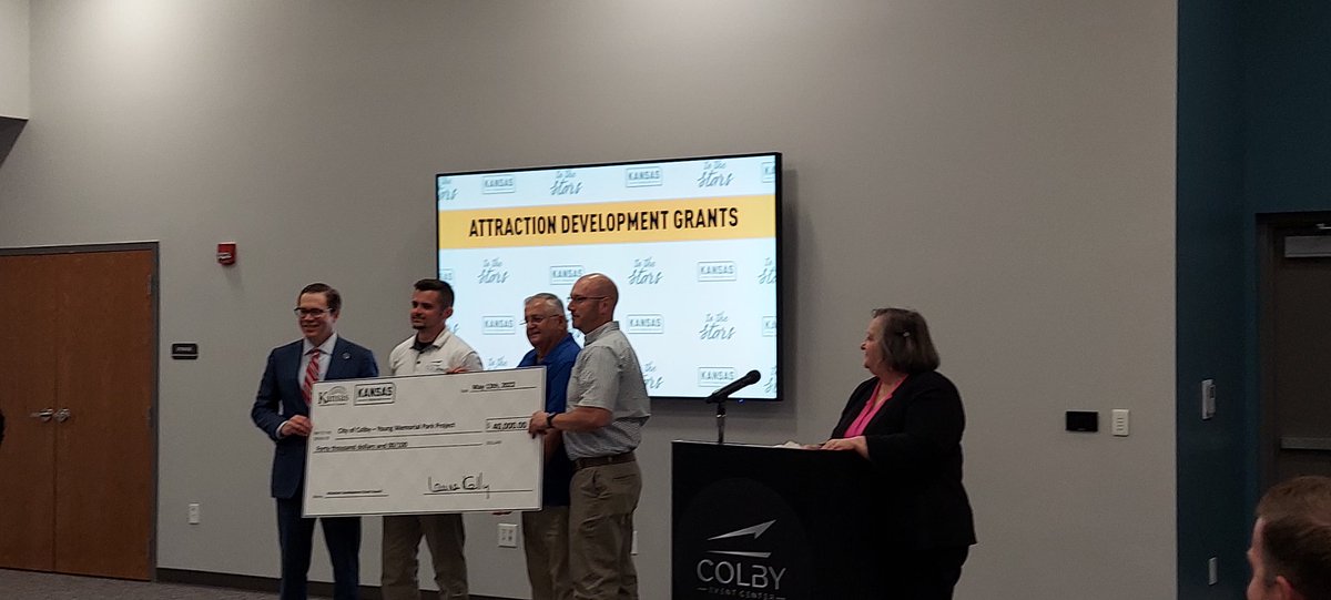 We are excited to announce we were the recipient of a Kansas Tourism Grant in the amount of $40,000! This money is being put towards the upcoming renovations at the ballfields. More information on this project will be released soon.