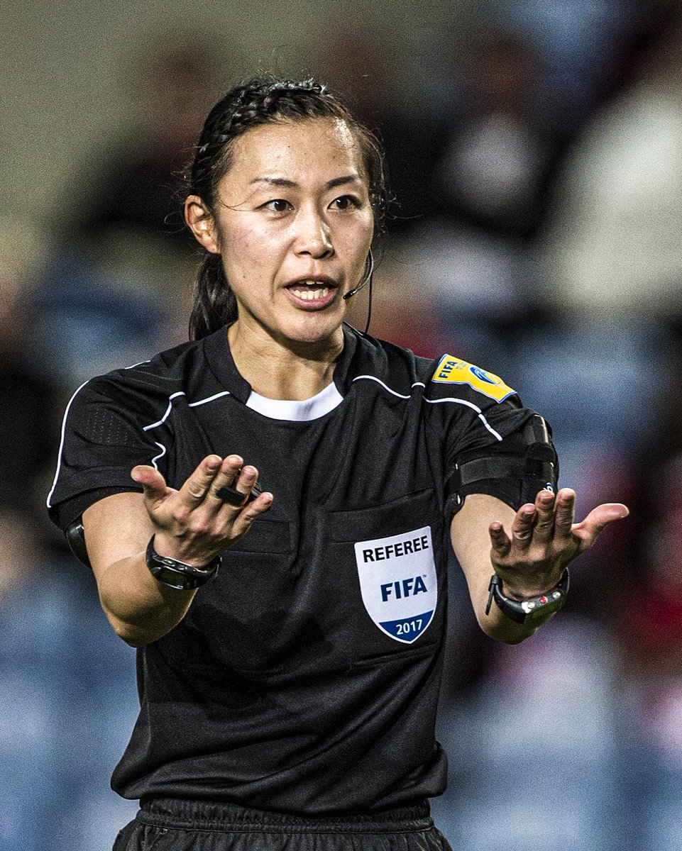 goal's tweet photo. Salima Mukansanga, Stephanie Frappart and Yoshimi Yamashita will become the first female referees to officiate at a men's World Cup at Qatar 2022 🙌 https://t.co/aMz7iLNFsj