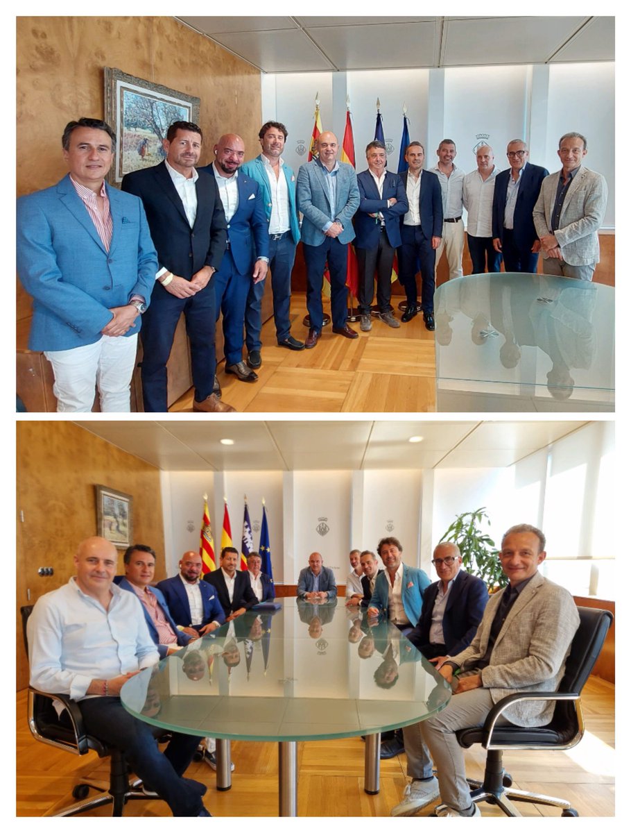 Asobares's tweet photo. Asobares, como Asociación exclusiva en 🇨🇴 de la @nightlifeinter, presente en Ibiza con la Asociación Internacional y nuestros colegas de la Asociación Italiana de Ocio Nocturno #SILB, intercambiando conocimientos y experiencias del manejo de la actividad con @Consell_Eivissa https://t.co/8aZtzjOdF1